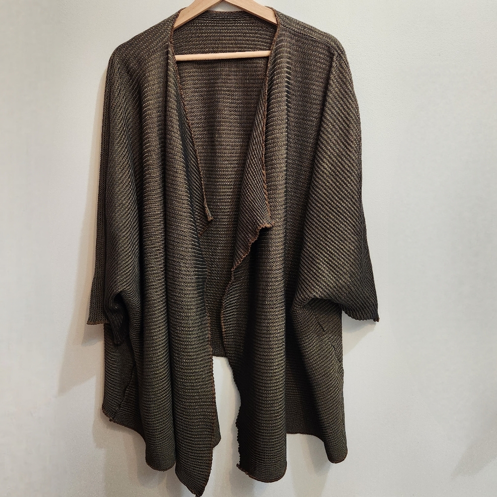 Rare Vintage Michelle St. John Open Front Sweater One Size (S-XL)